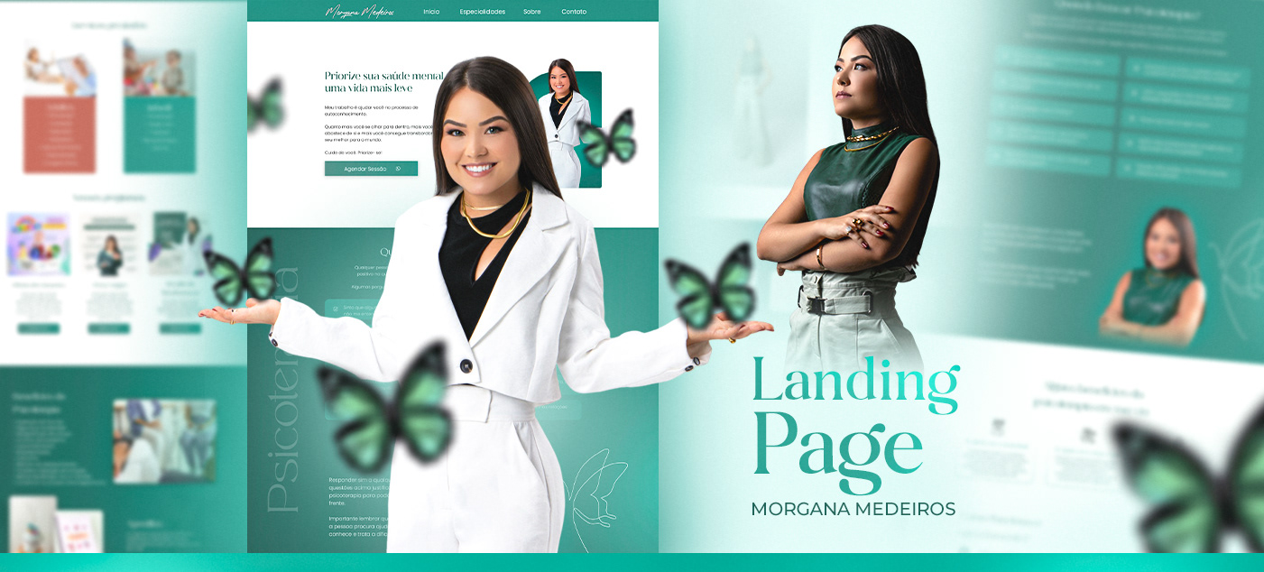 Landing page para profissional de saúde