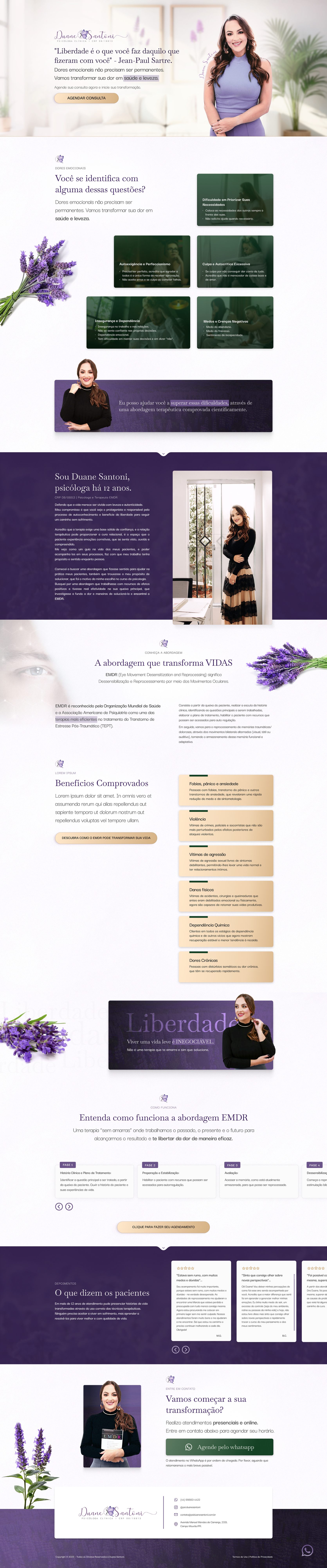 Landing Page Psicóloga