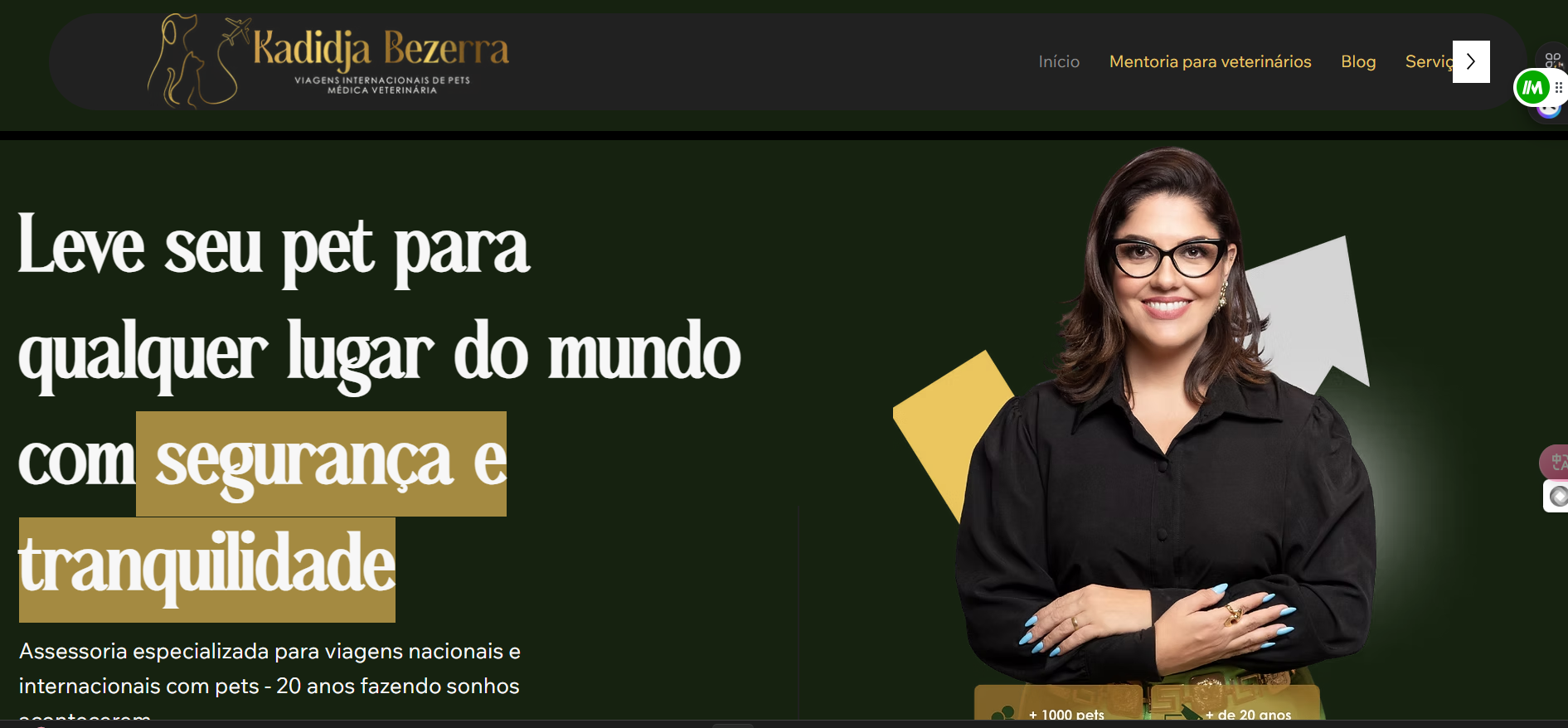 Site para Psicóloga Dra. Radidja Bezerra desenvolvido em Natal RN com agendamento online e blog